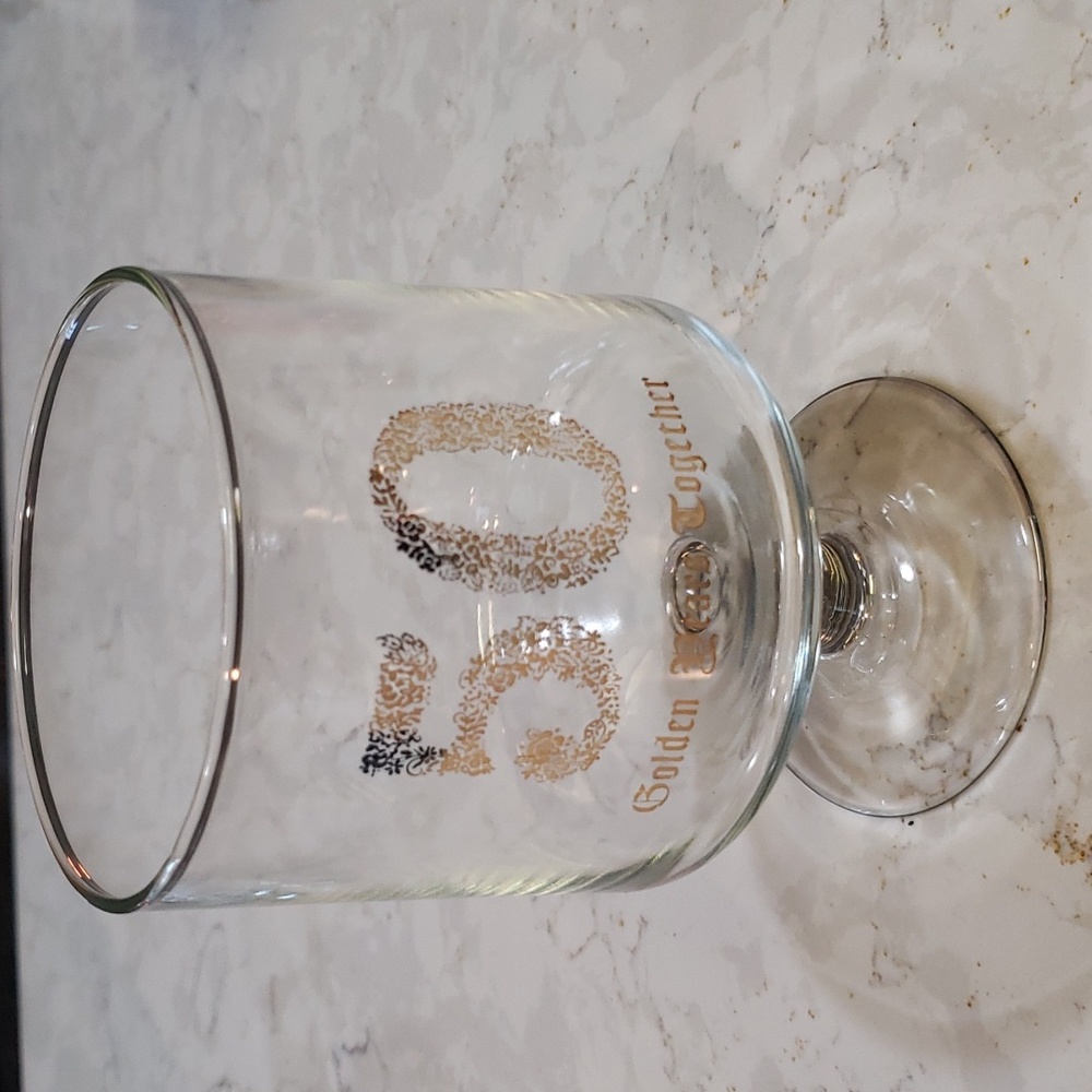 50th Anniversary candy dish
